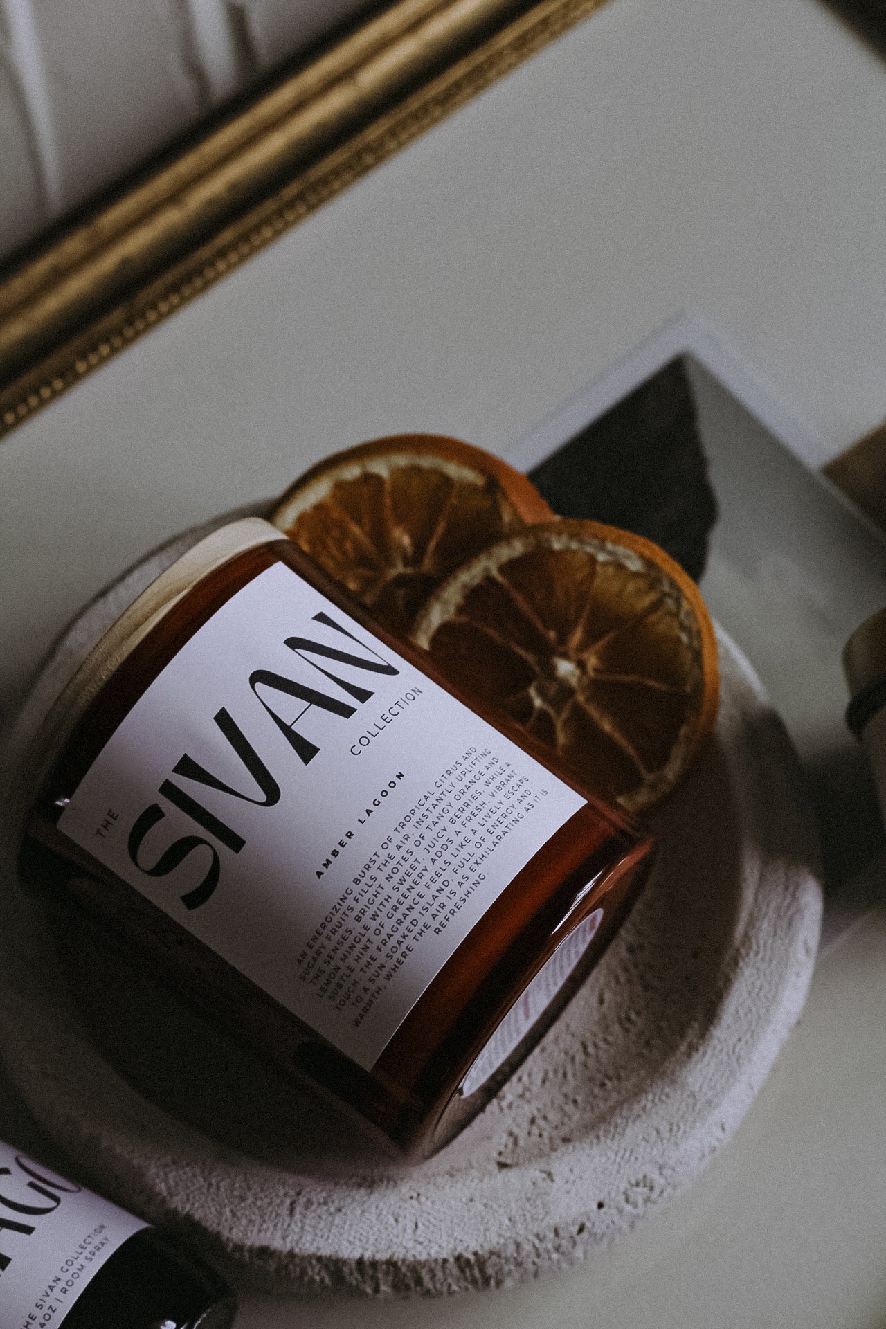 未開封】ジノリ キャンドル AMBER LAGOON 【公式通販】